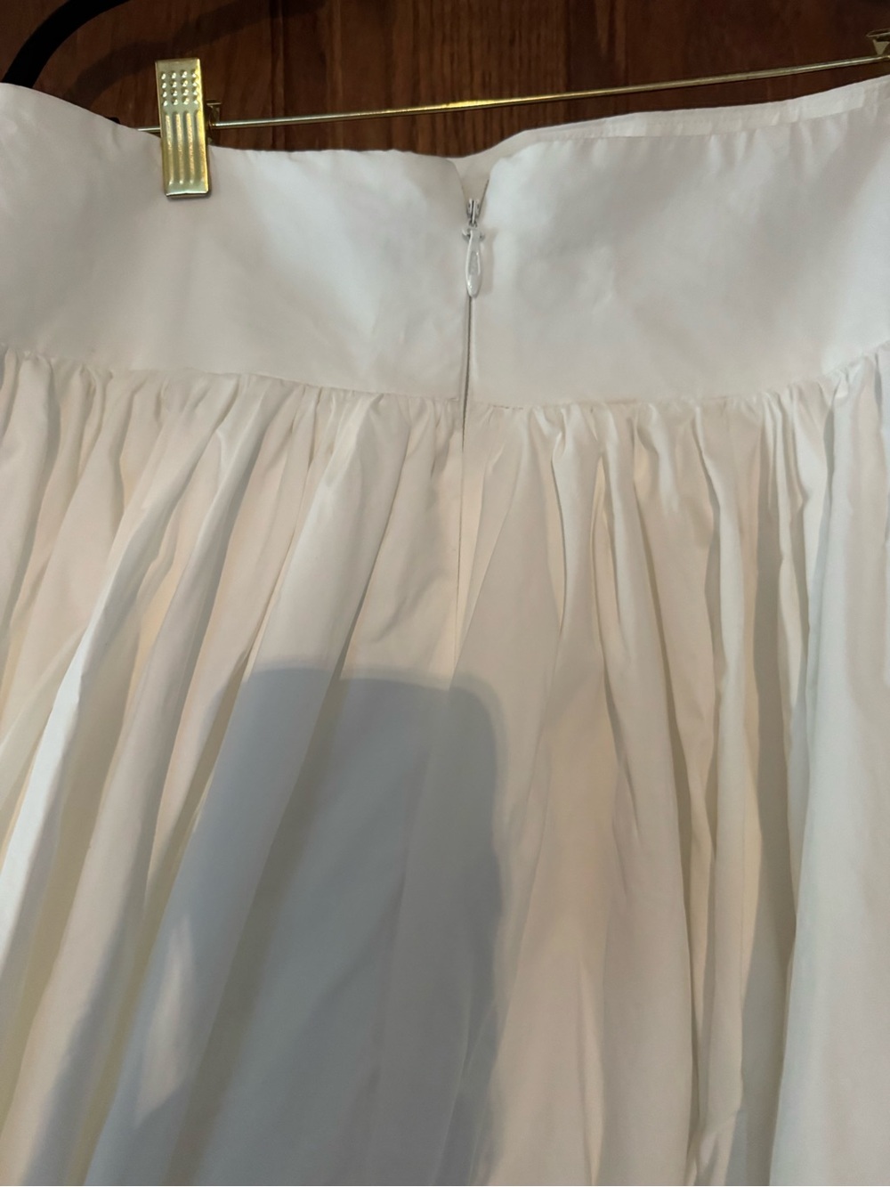 Women's White Bubble Tulle Skirt - Voluminous Layered Design - Picture 4 of 8